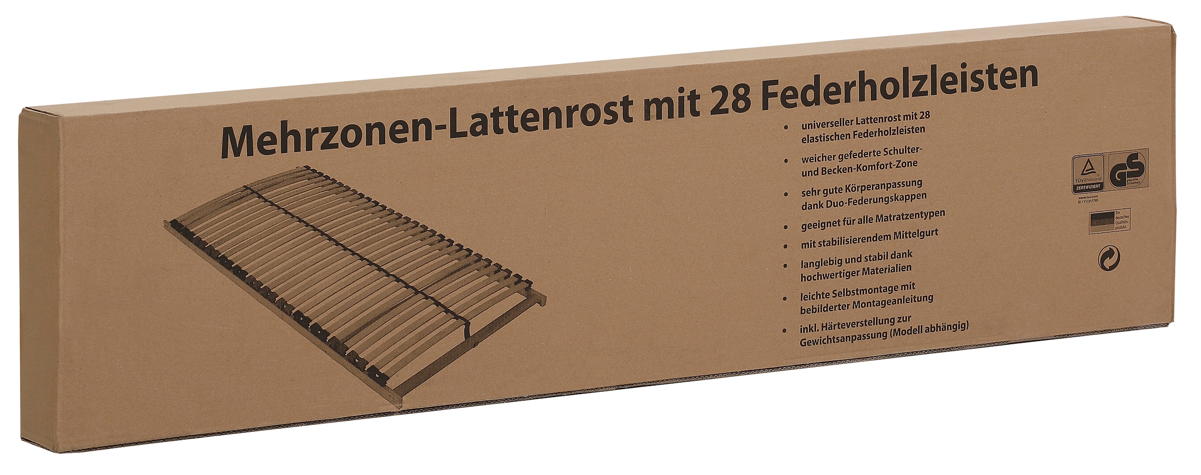 Älgdröm Lattenrost »Lattenrost Glomma NV, 90x200, 140x200 cm und weiteren Grössen« Lattenrost für alle Matratzen, & Selbstmontage, langlebig, ergonomisch