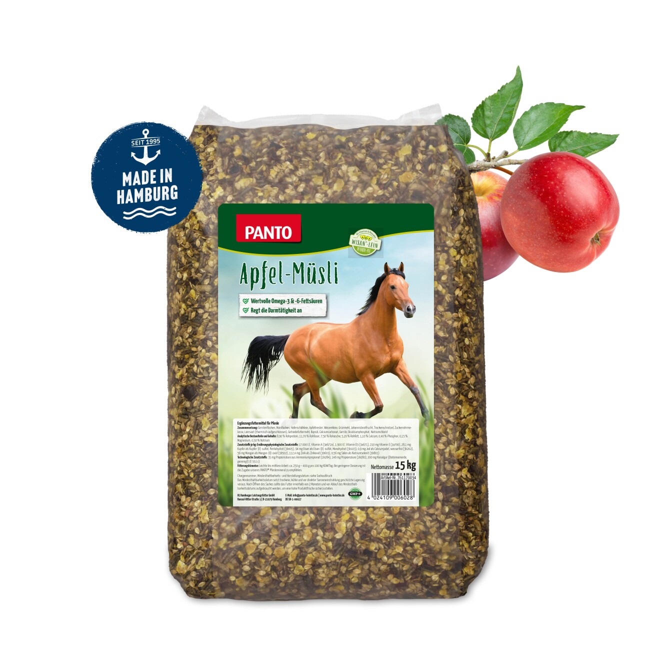 Panto Apfelmüsli mit Wisan®-Lein