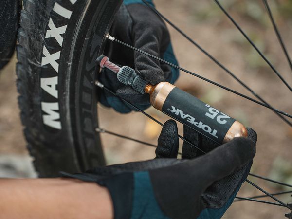 NANO AIRBOOSTER, CO2-Adapter  black  PRESTA-SCHRADER-VENTIL