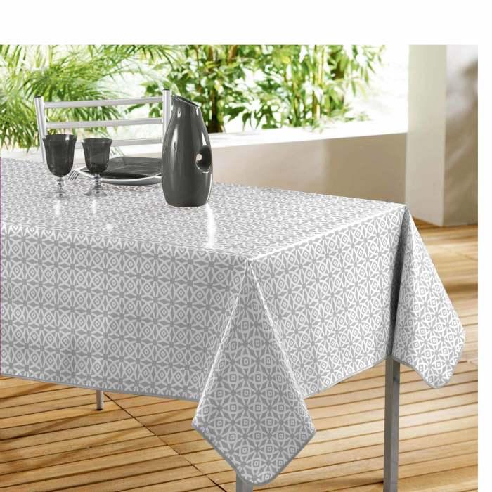 NAPPE RECTANGLE 140X240CM PVC IMPRIME ABACA
