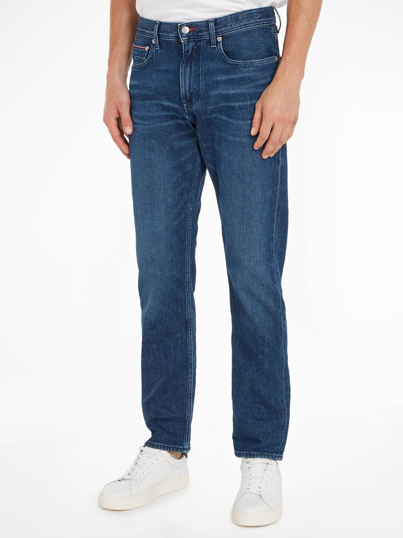 Tommy Hilfiger| Herren Jeans REGULAR MERCER STR VENICE BLUE Regular Fit