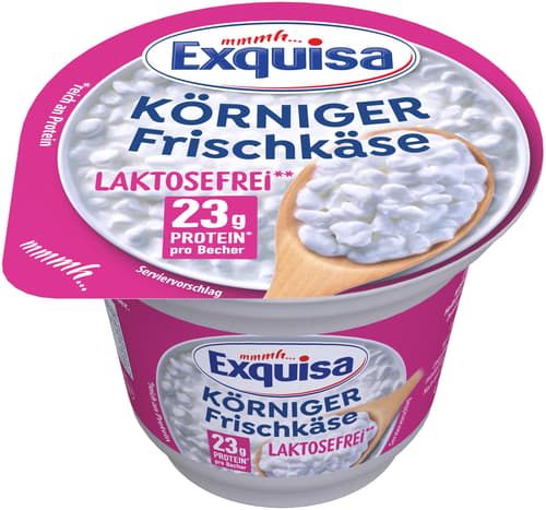 Exquisa Körniger Frischkäse Laktosefrei