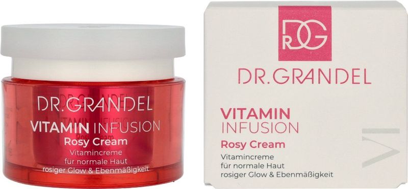 Dr Grandel - Vitamin Infusion Rosy Cream - Gezichtscrème - 50 ml - Hydratatie