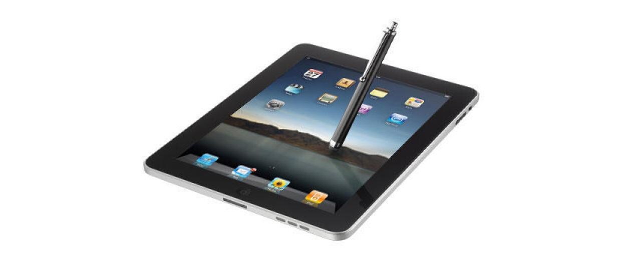 Eingabestift Stylus pen für Tablets und Smartphones, SchwarzStift für die komfortable Nutzung des Touchscreens Ihres Tablets oder Smartphones
