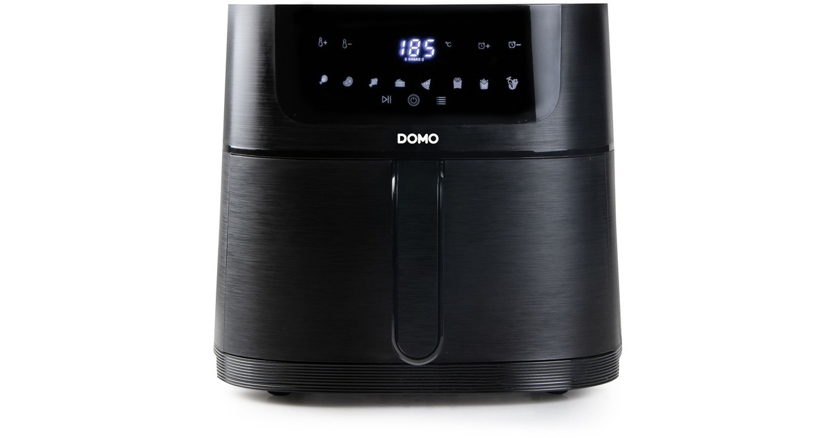 DomoDeli-fryer DO539FR heteluchtfriteuse  (Zwart, 1.5 kg | 6 liter)