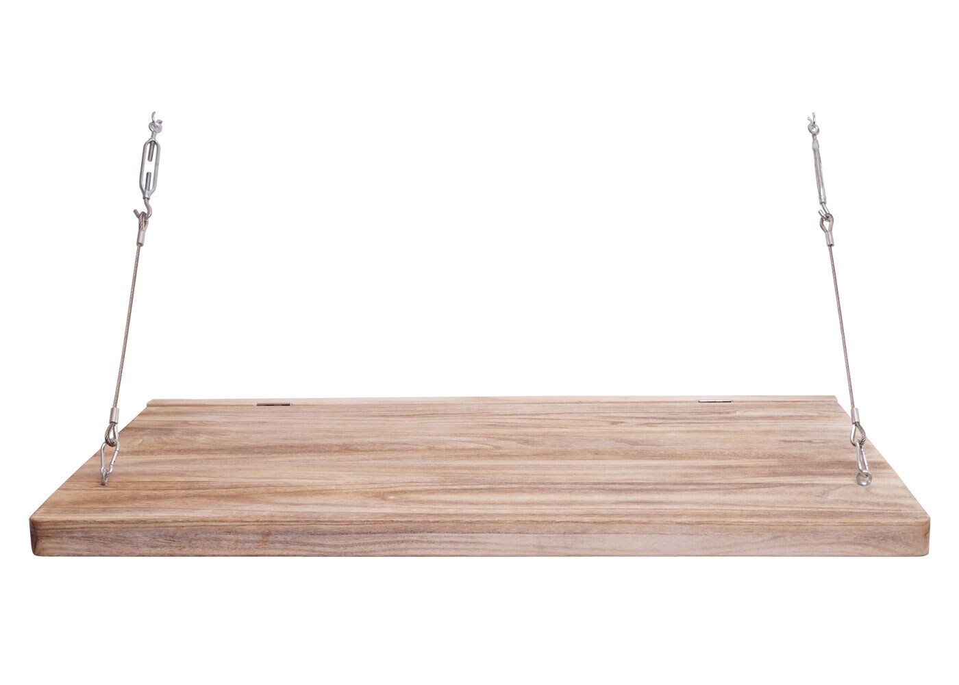 Wandtisch MCW-H48, Wandklapptisch Wandregal Tisch mit Tafel, klappbar Massiv-Holz ~ 120x60cm