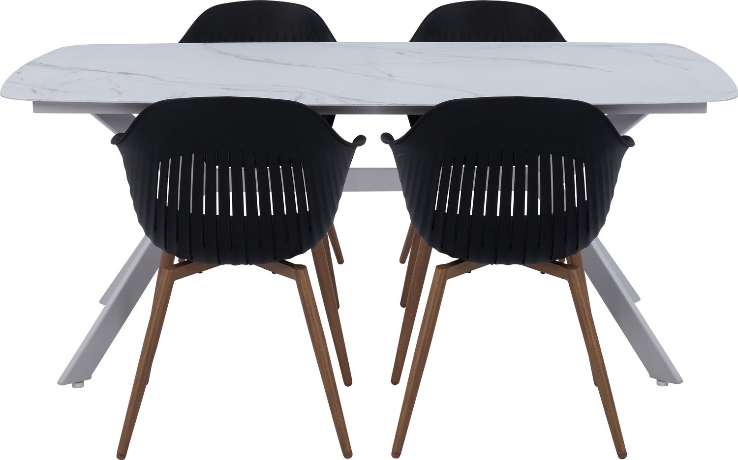 Intratuin eettafel Lotte wit 180 x 100 x 74 cm