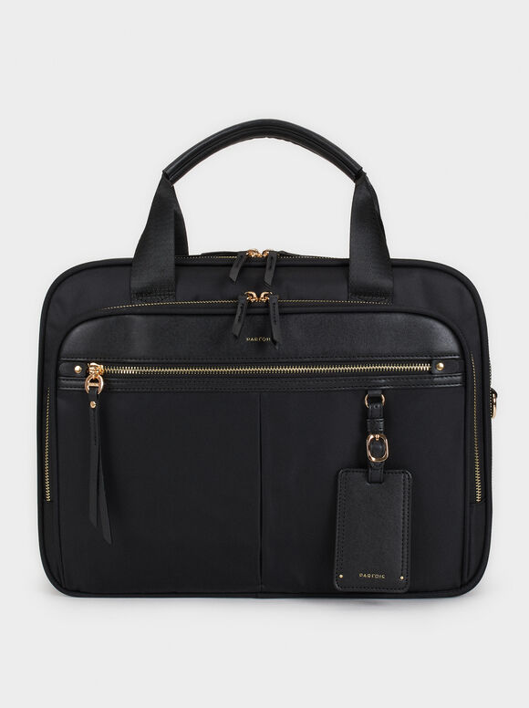 Maletín Nylon Para Portátil De 15 - Negro