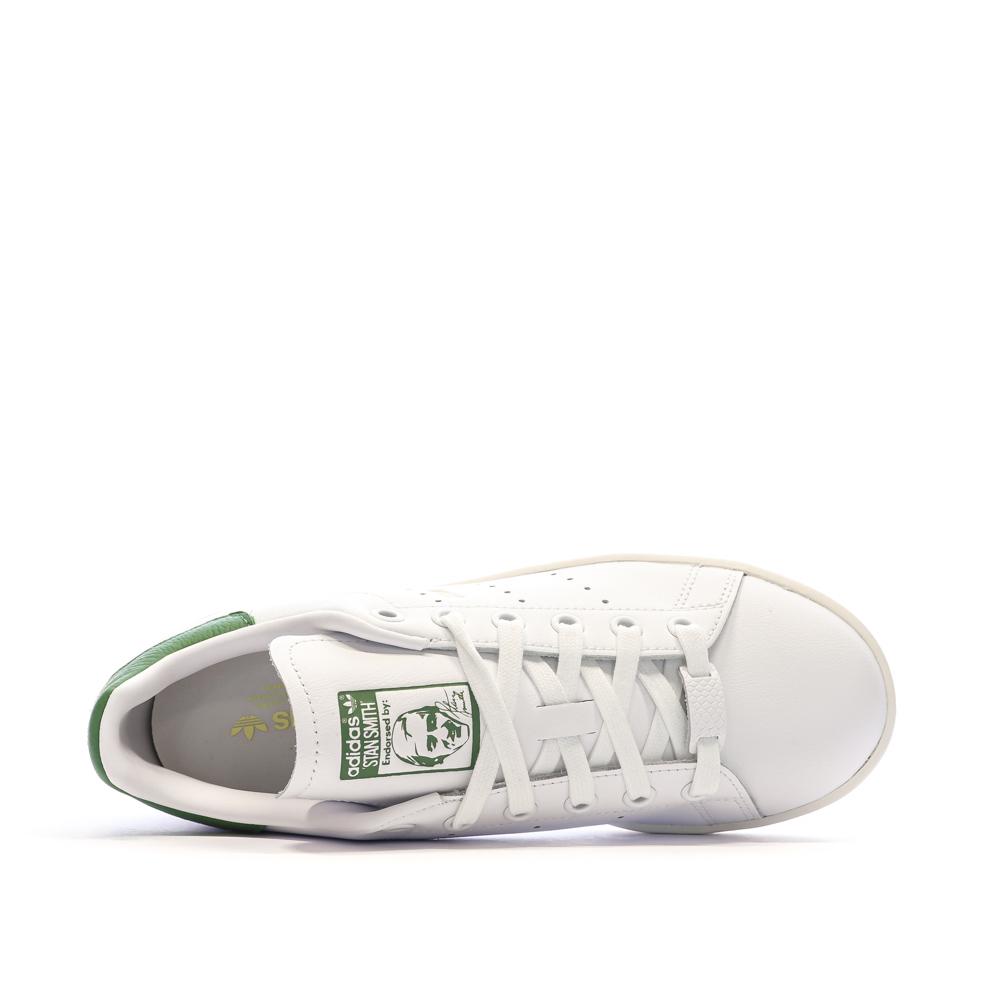 Adidas Baskets Blanches/Vertes Femme Adidas Stan Smith IE0469