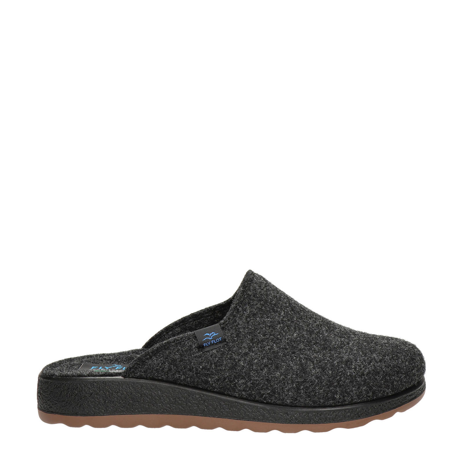 Fly Flot pantoffels zwart