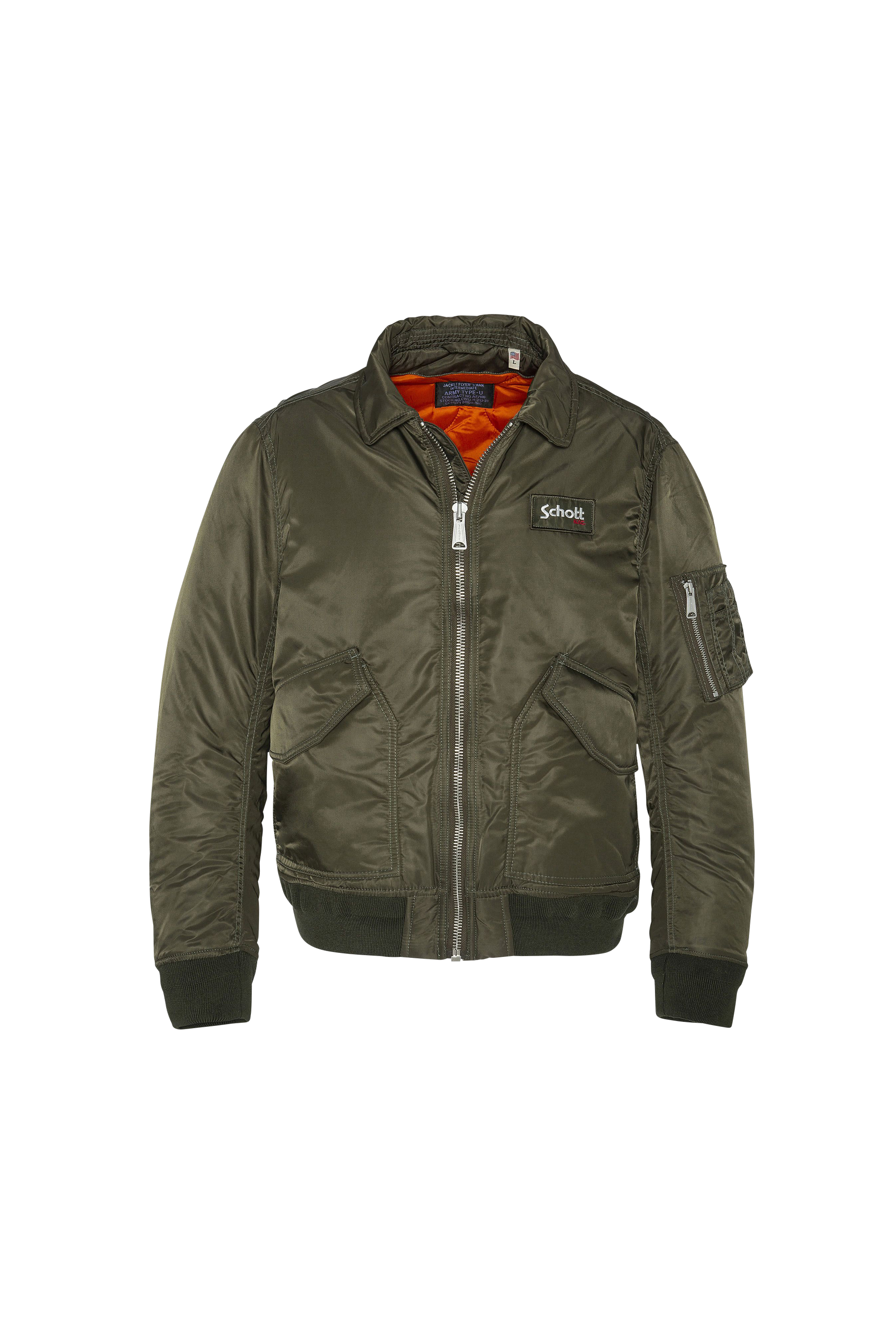 SCHOTT Blouson 210-100-RS Kaki
