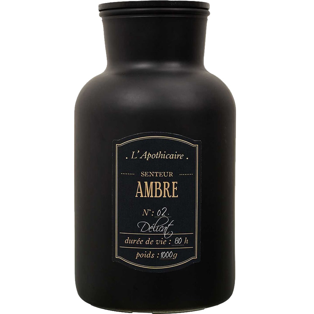 Bougie parfumée - Apothicaire - Ambre - 1000 g