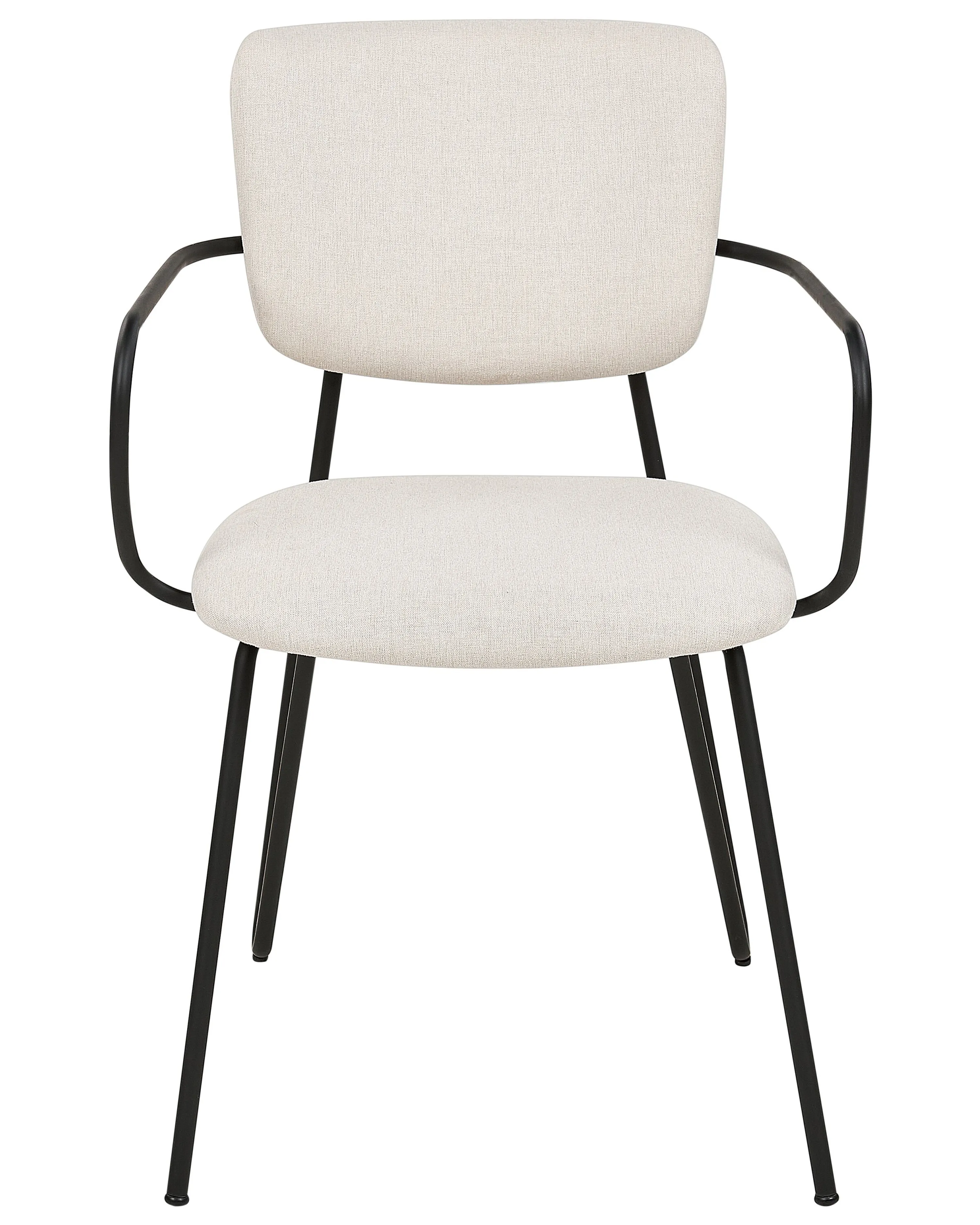 Set van 2 eetkamerstoelen ELKO Gebroken wit