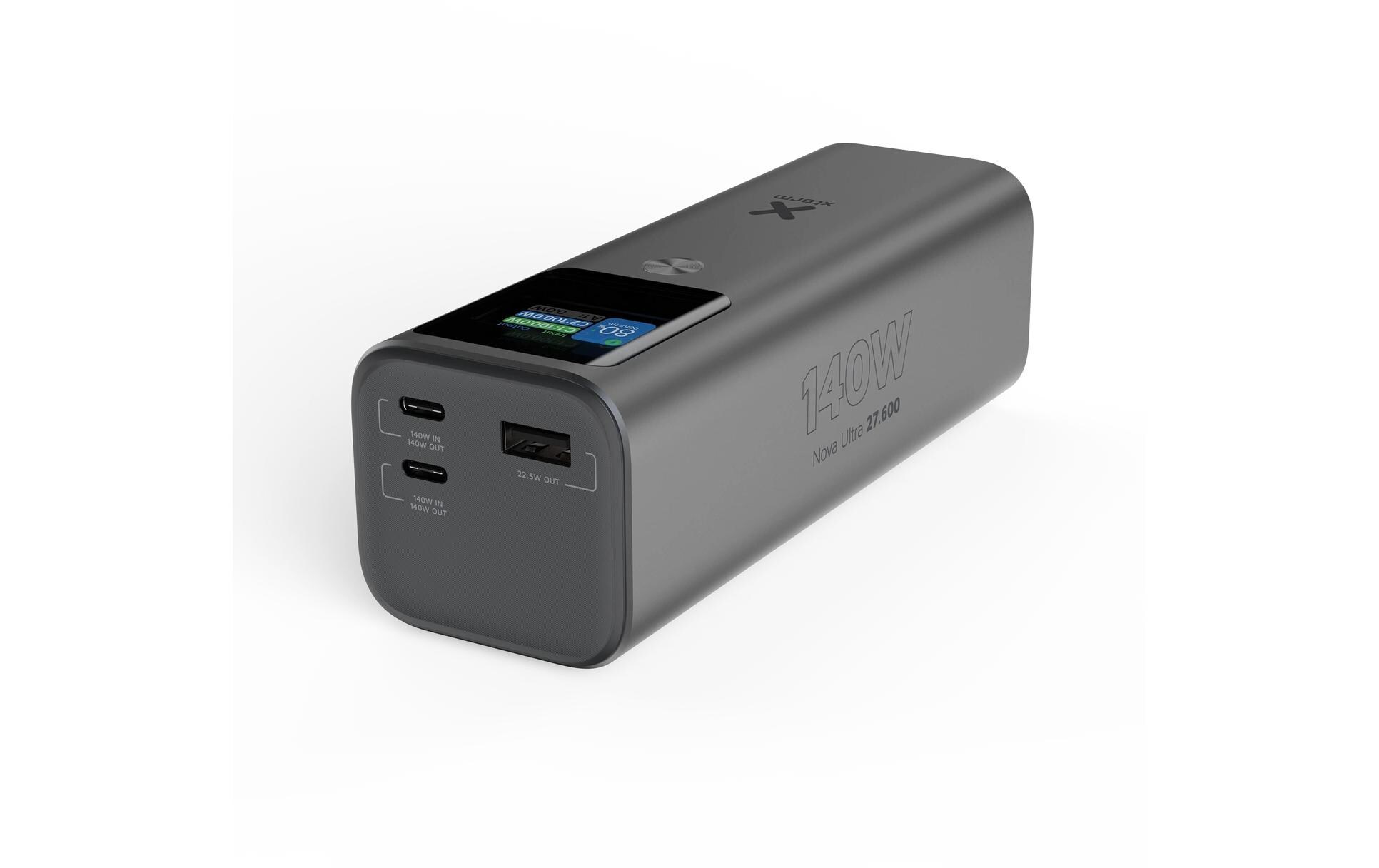 Powerbank Nova Ultra – XNP276 27600 mAh<br>Faltbares mit drei USB-Ladeanschlüssen