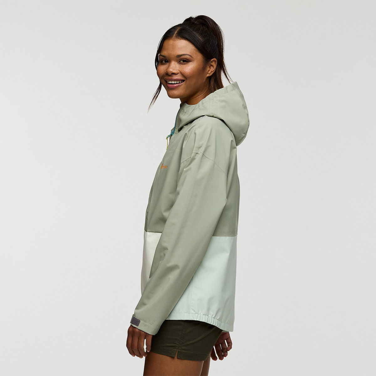 Cotopaxi Cielo Rain Skal- og Regnjakke, dame (Brush Dew)
