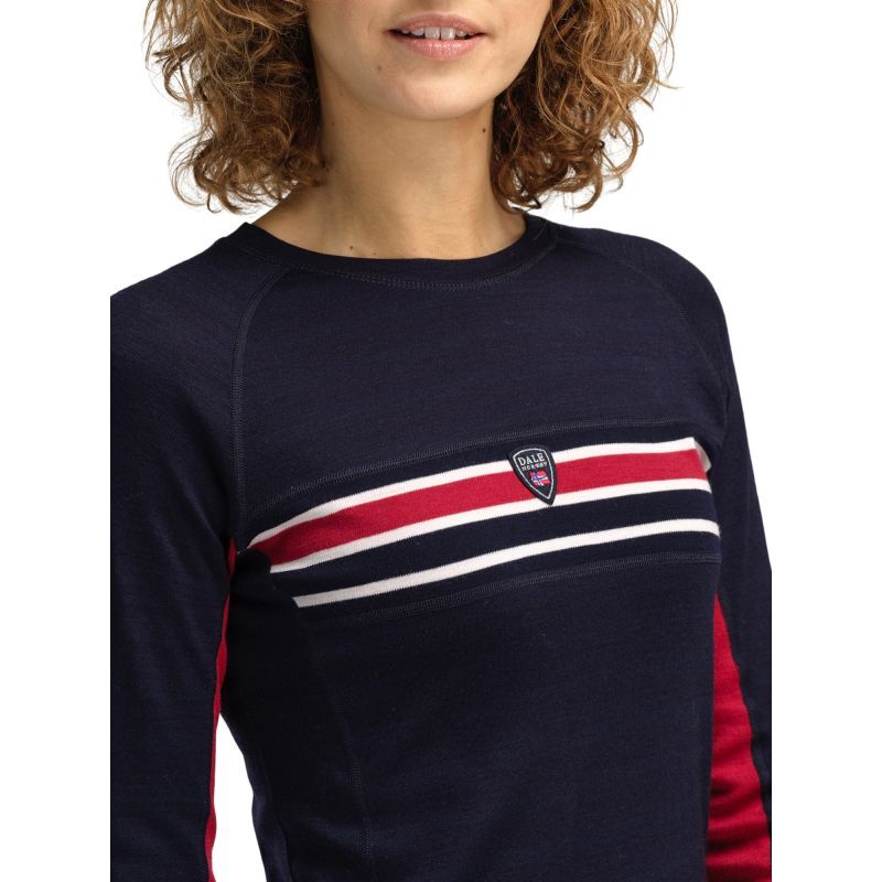 Aksla Baselayer Crew Neck - Maillot thermique laine mérinos femme