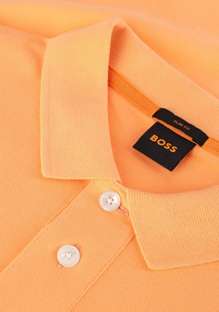 BOSS oranje boss polo passenger