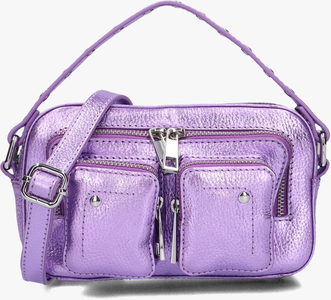 paarse núnoo crossbodytassen helena metallic