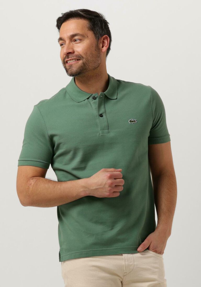 LACOSTE olijf lacoste polo 1hp3 men's s/s polo 1121