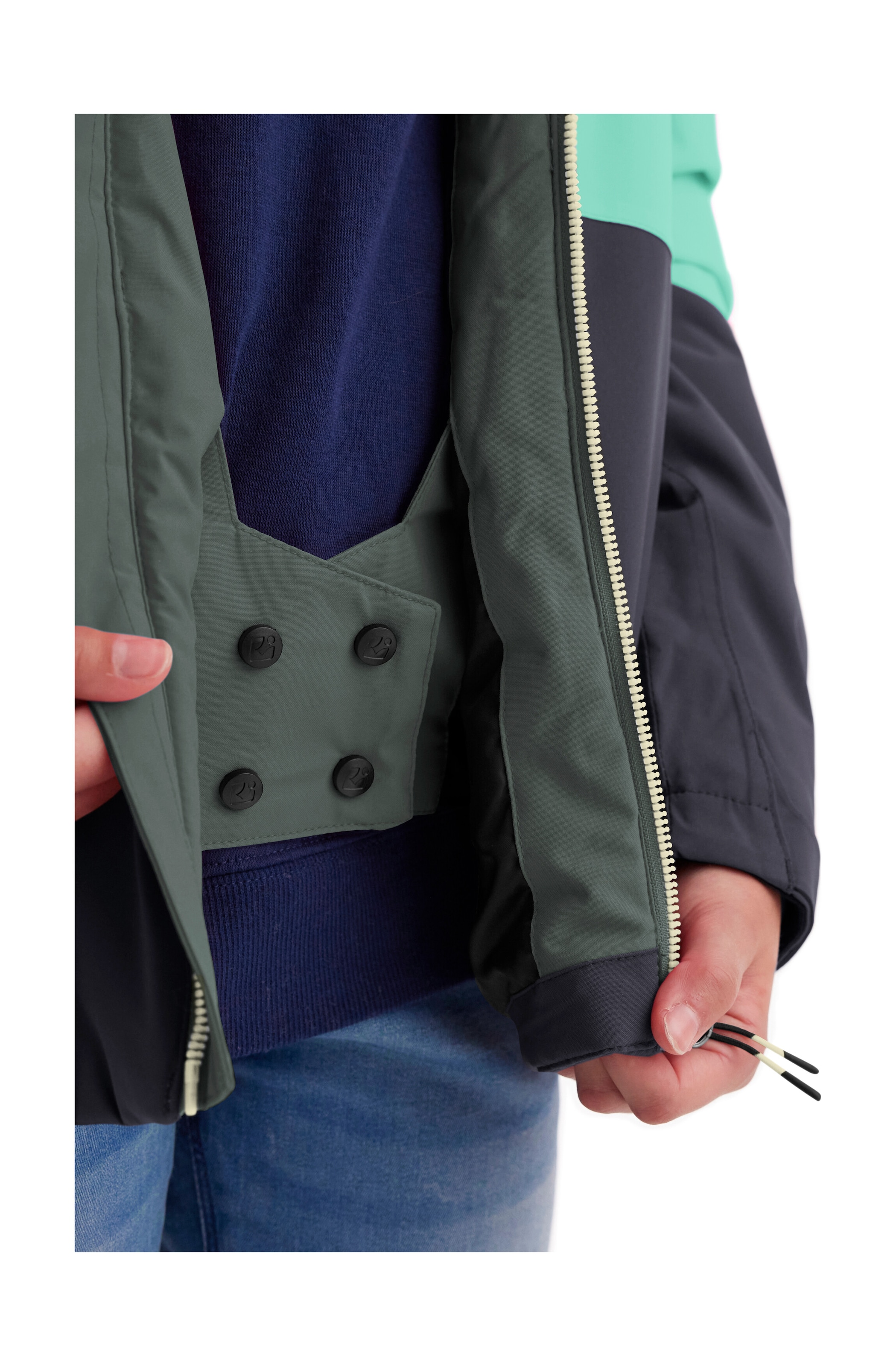 Killtec Outdoorjacke »KOW 170 GRLS JCKT« Funktionsjacke mit Kapuze und Schneefang, wasserdicht