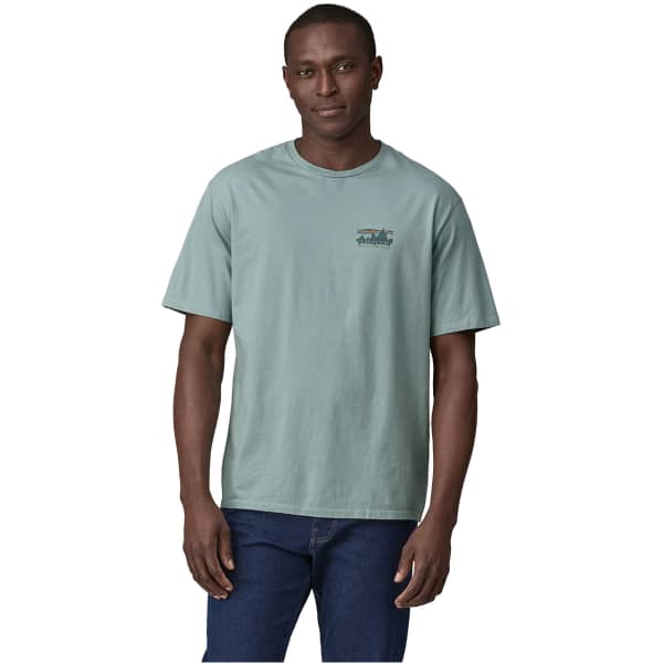 T-shirt PATAGONIA M'S '73 SKYLINE ORGANIC T-SHIRT THERMAL BLUE