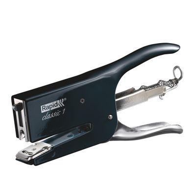 Rapid - Pince Agrafeuse Classic K1 - capacité de 50 feuilles - agrafes 26/6 ou 26/8+ - Noir