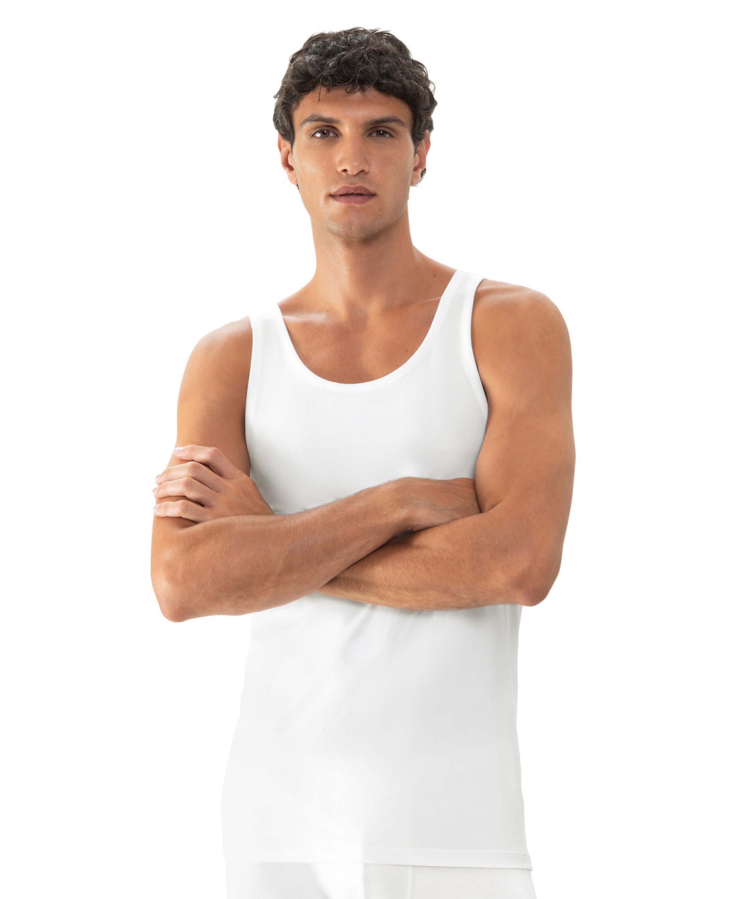 Mey Heren singlet wit