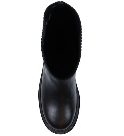 Versace Stiefel - Stiefelschaft - Black/White/Palladium