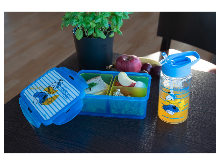 Drinkfles en broodtrommel