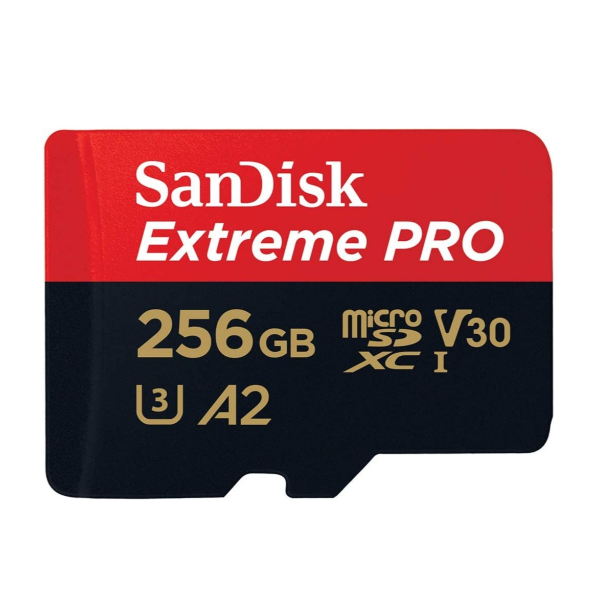 256GB Extreme Pro Micro SDXC A2 TransFlash Speicherkarte   SD Adapter Class V30 U3 UHS-I 200 MBps (SDSQXCD-256G-GN6MA)