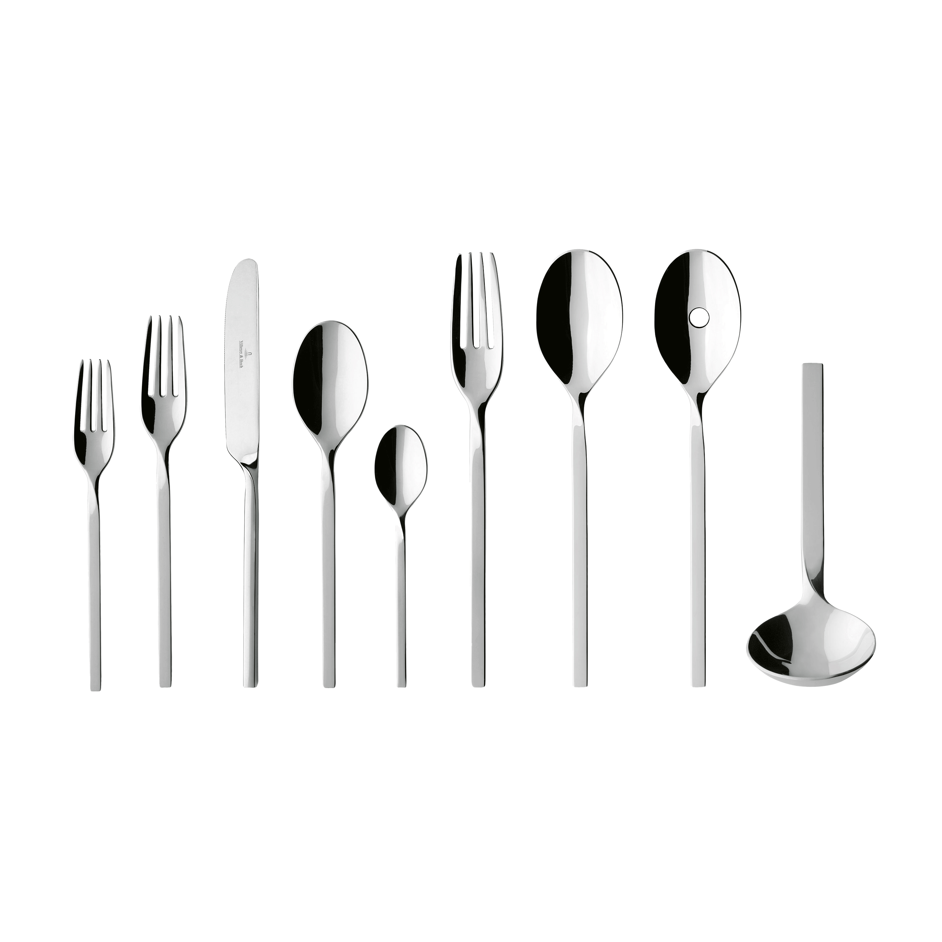 NewWave 64-piece flatware set stainless steel