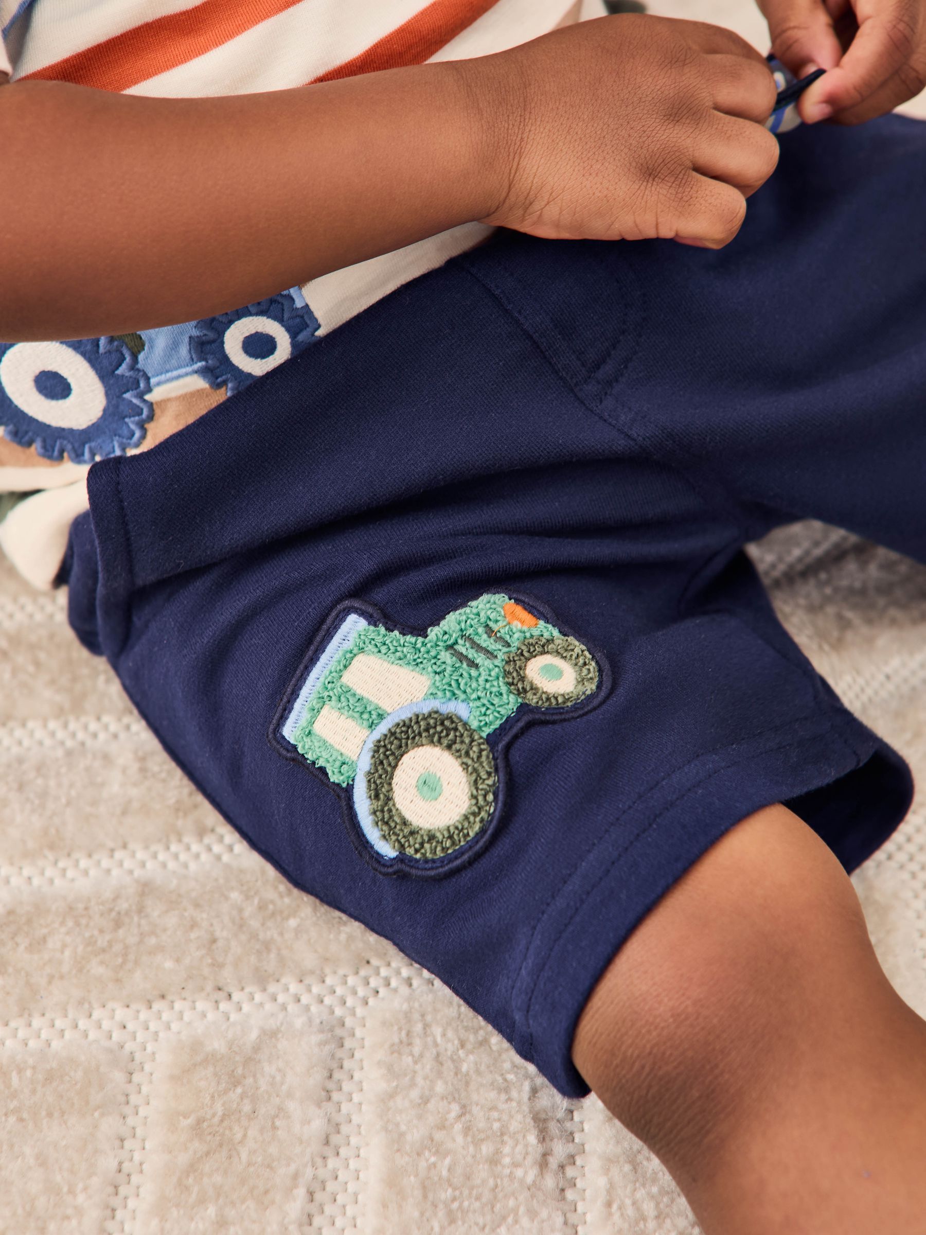 JoJo Maman Bébé - Short met applicatie