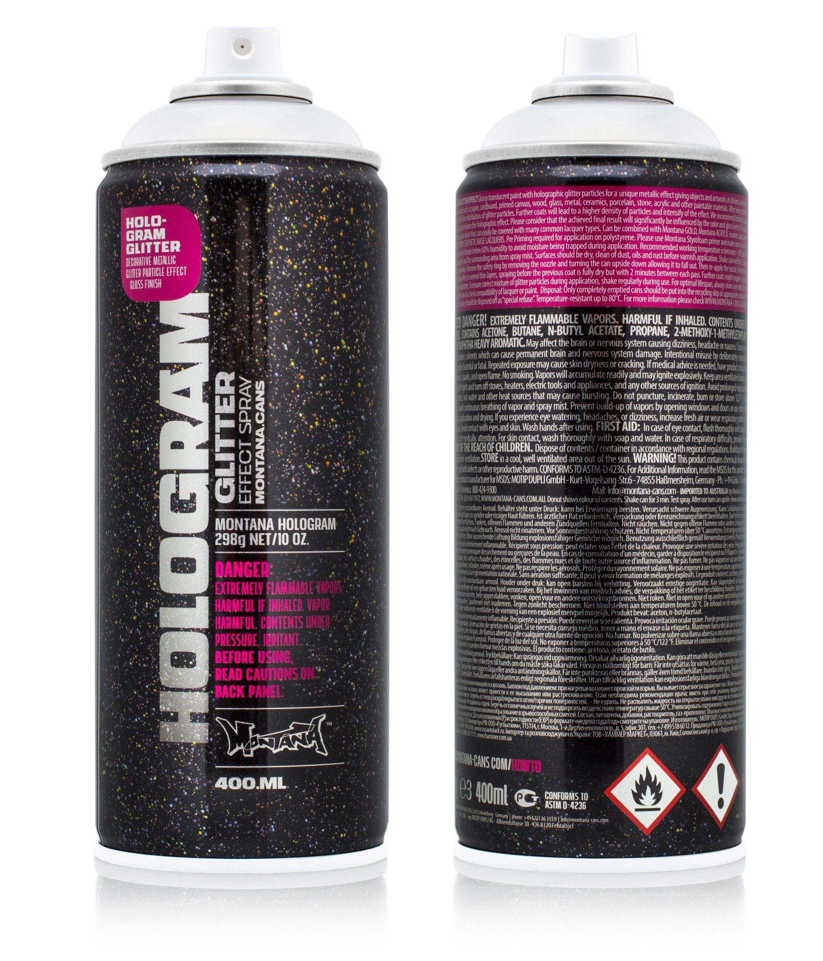 Montana Hologramm-Glitter-Effekt-Spray