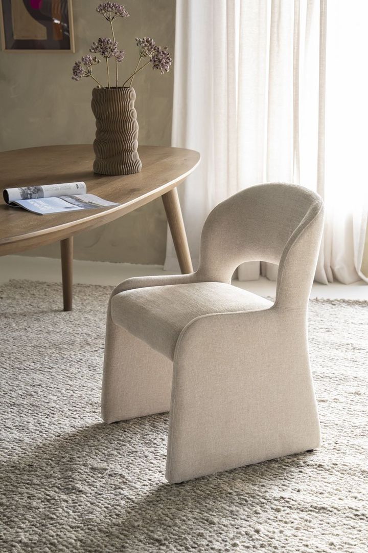 Eetkamerstoel Odette Beige van Eleonora