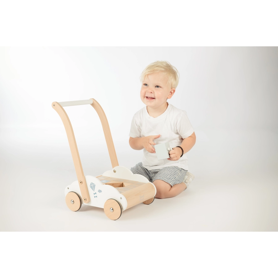 Beyounic Lauflernwagen blau