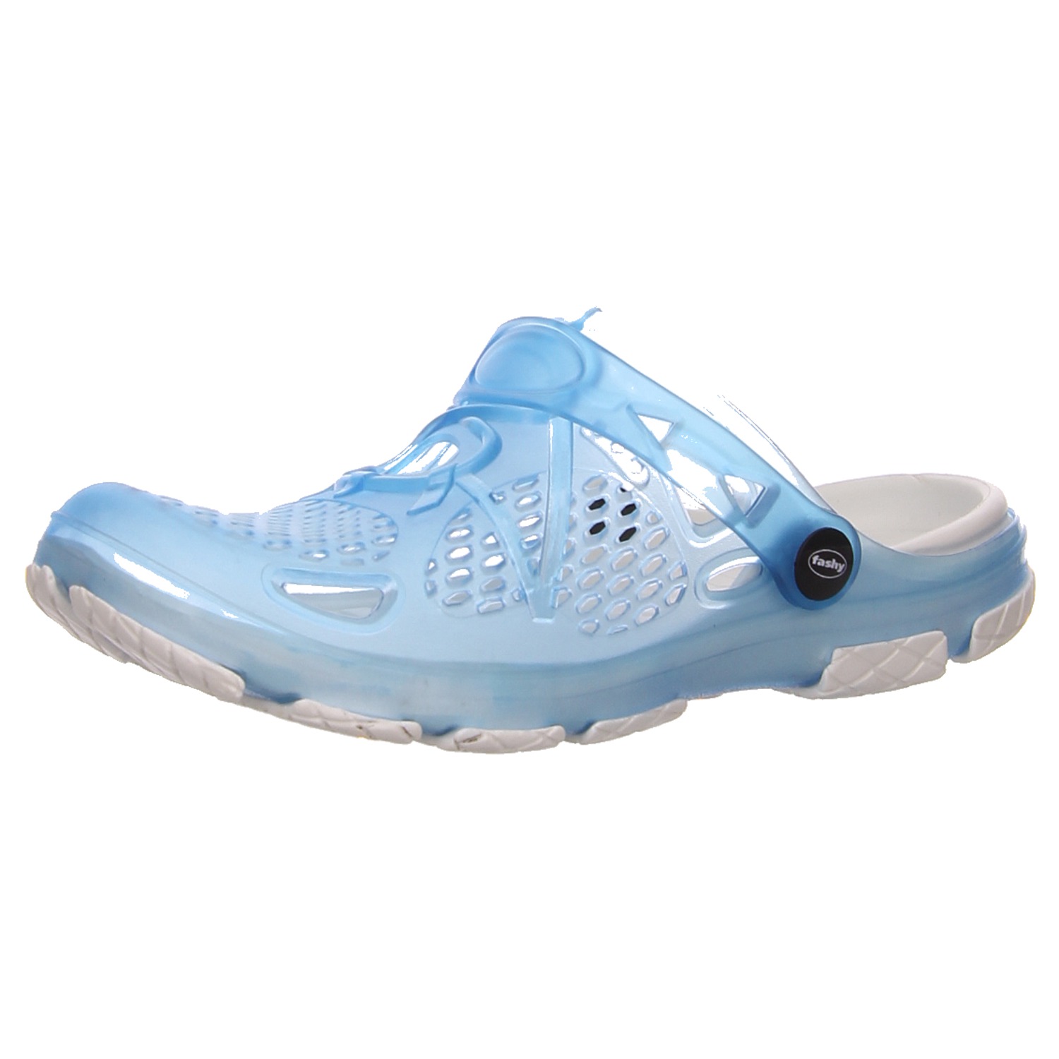 Fashy Clogs hellblau blau