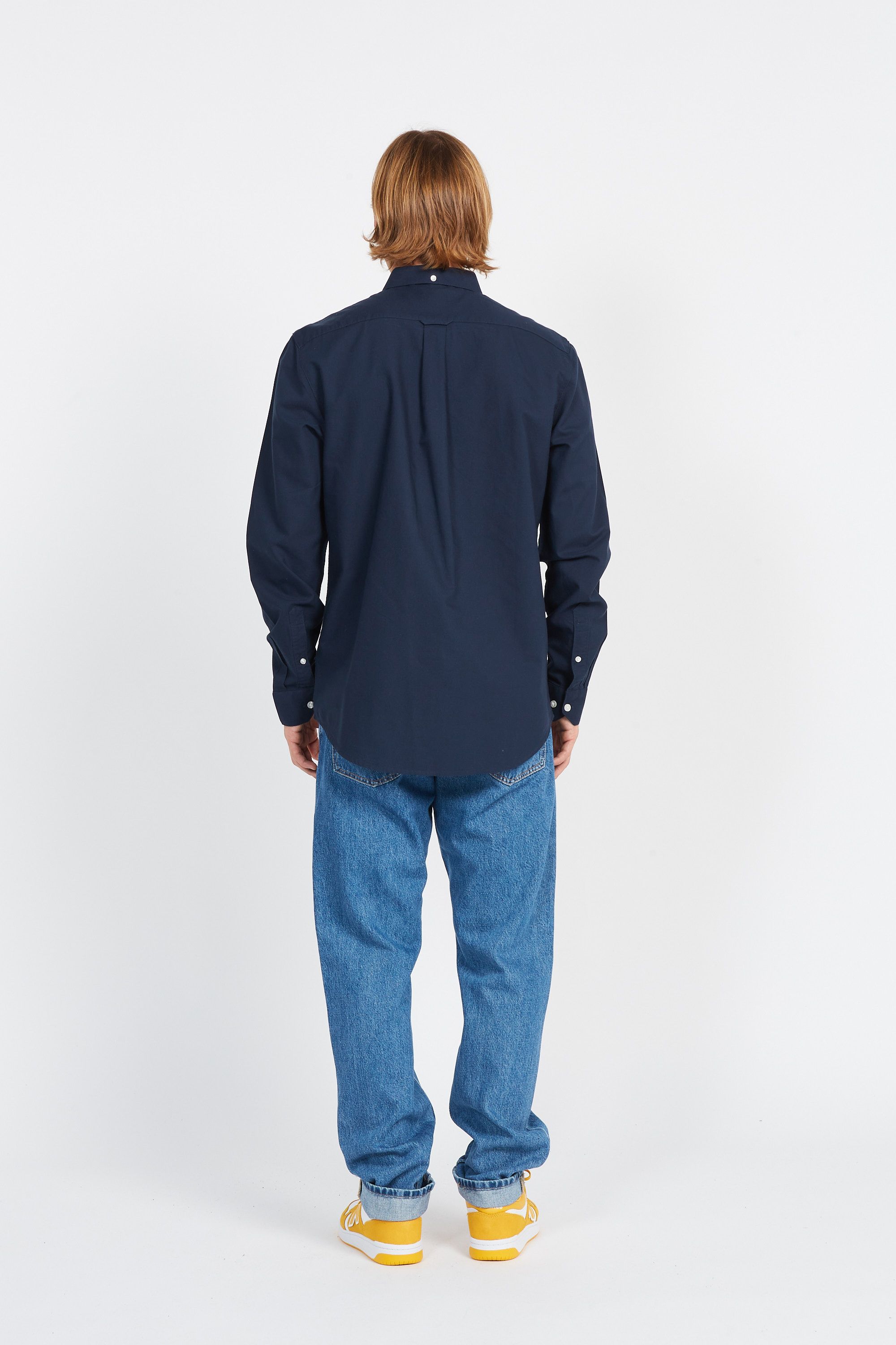 FARAH Chemise BREWER Bleu