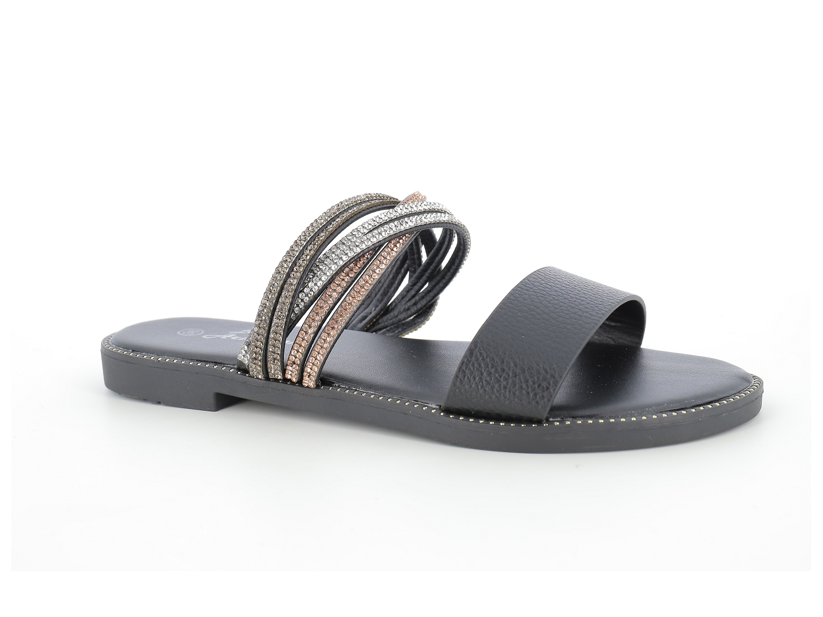 F brand-B871260 Synthétique Noir