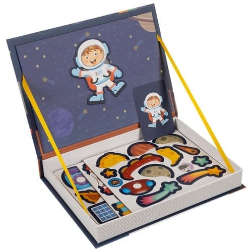 Magnetisk Puslespill for Barn – Verdensrommet