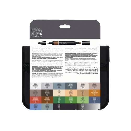 WINSOR & NEWTON™ promarker™ Architektur-Set