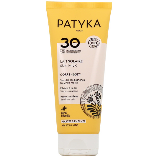 Spray Solaire Bio pour le Corps Patyka