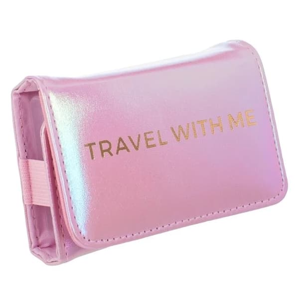Travel With Me PILLERASK m Väska o Plats f 3st Kort