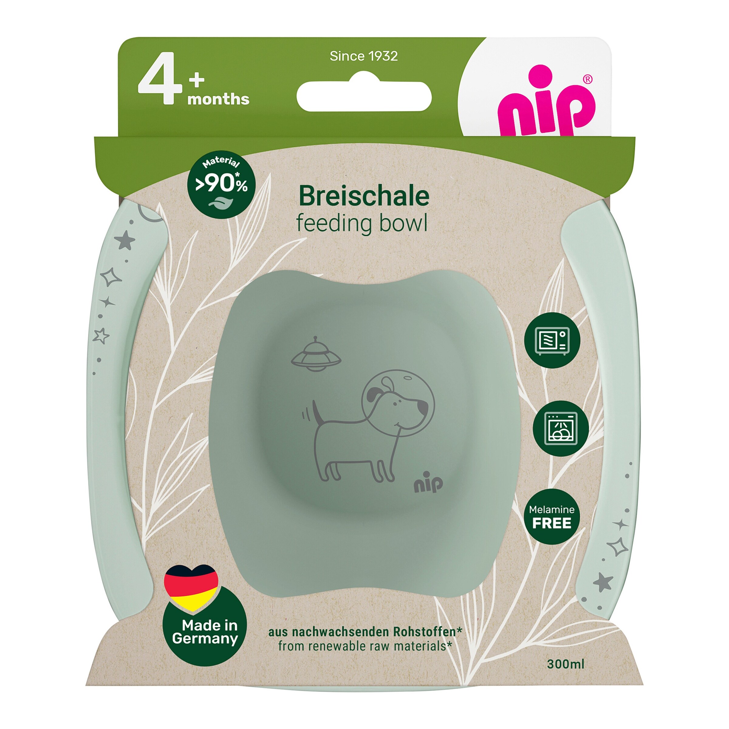 nip 2er-Set Schale grün
