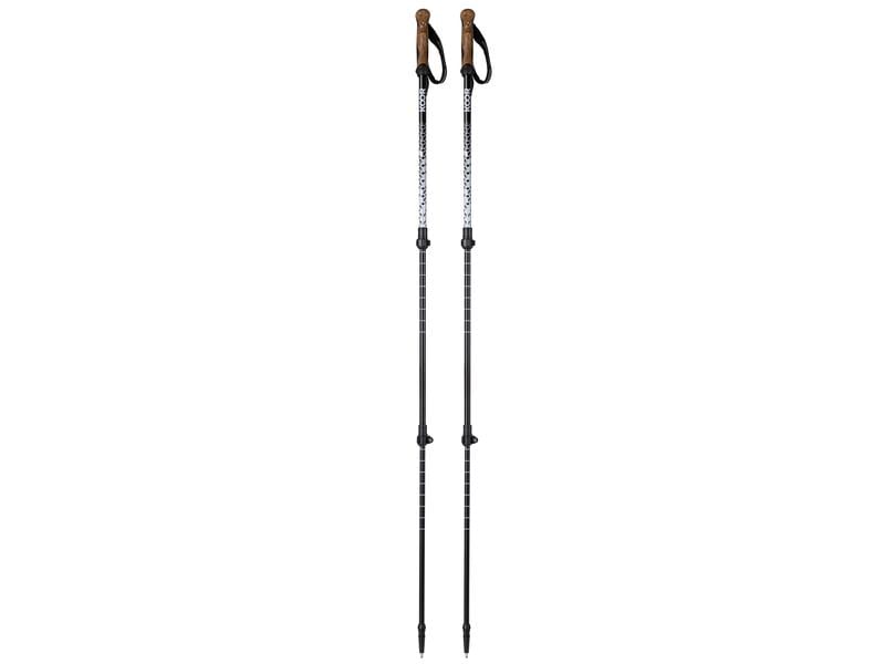 KOOR Wanderstock Aluminium Rivoola Kork Schwarz/Weiss Trekkingstöcke 62 - 140 cm