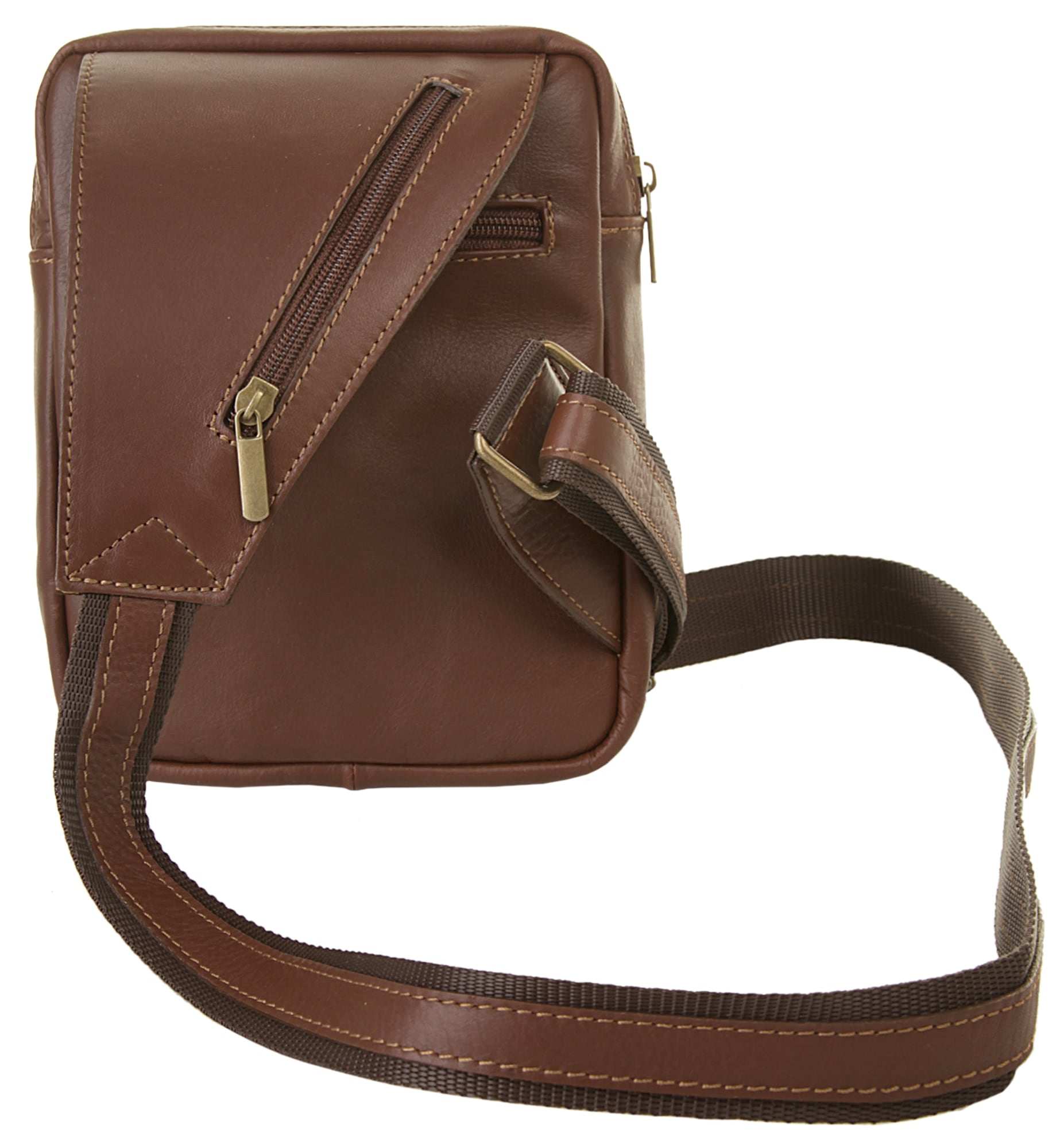 Piké Umhängetasche echt Leder, Made in Italy