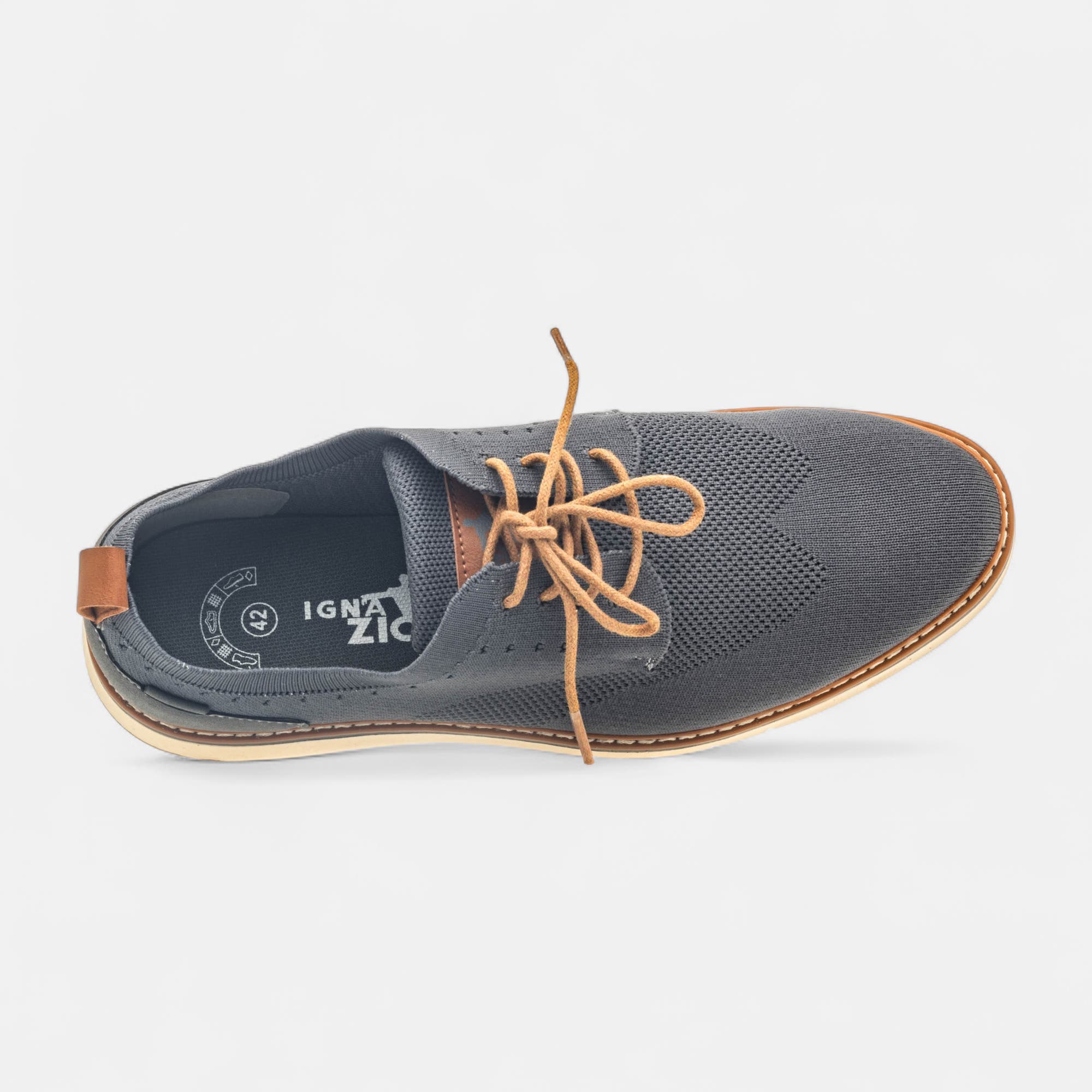 Derbies Homme gris
