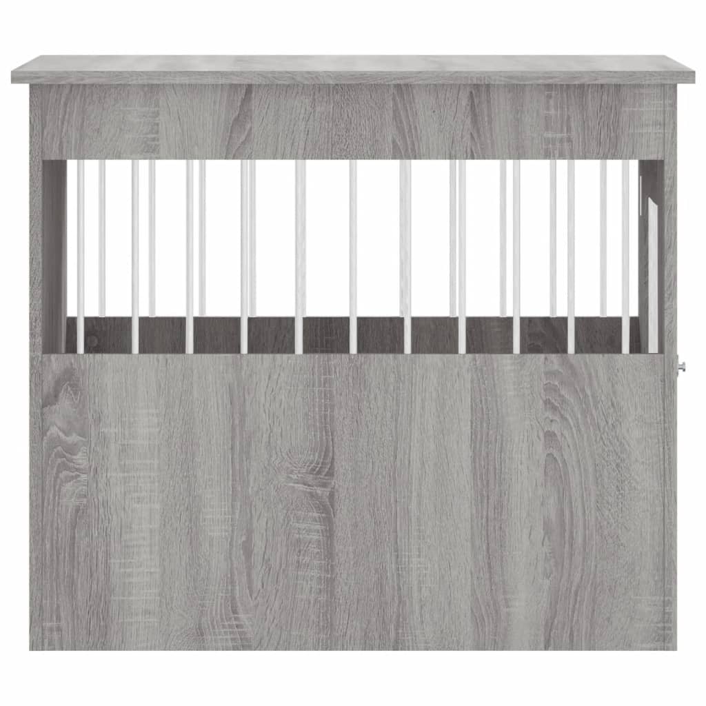 Meuble de cage pour chiens sonoma gris 55x80x68 cm