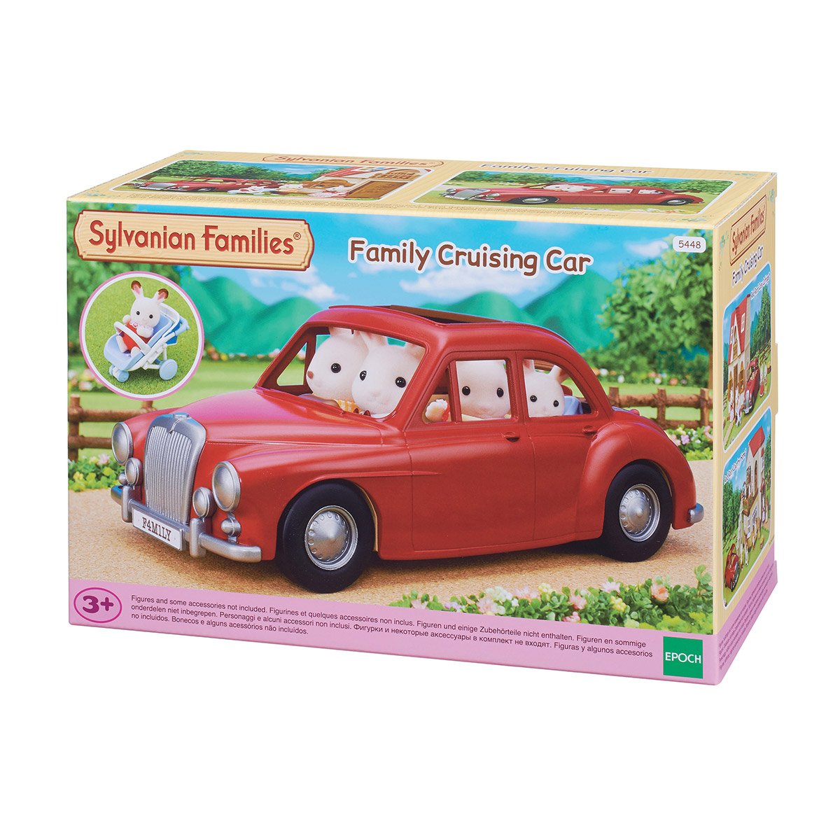 La voiture rouge - Sylvanian Families 5448