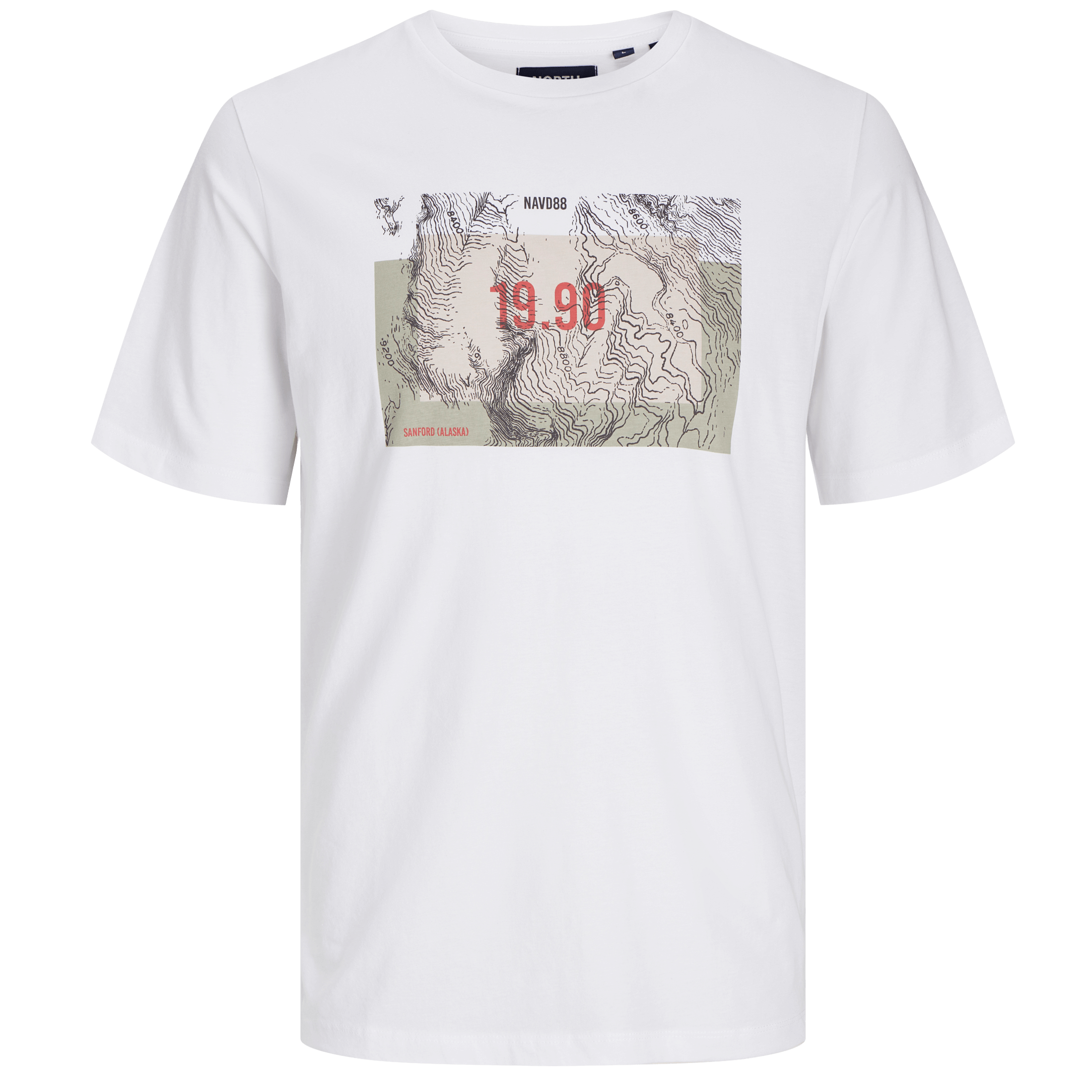 North Pro William tee - Fritid og bomull
