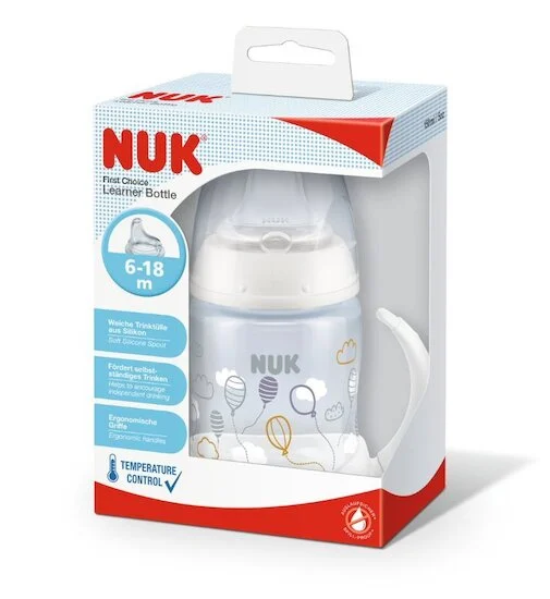 Tasse d'apprentissage First choice Plus avec Temperature Control embout silicone Mixte   Blanc        150 ml   de               Nuk